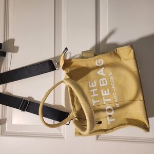 Marc Jacobs Vibrant Yellow Canvas Tote